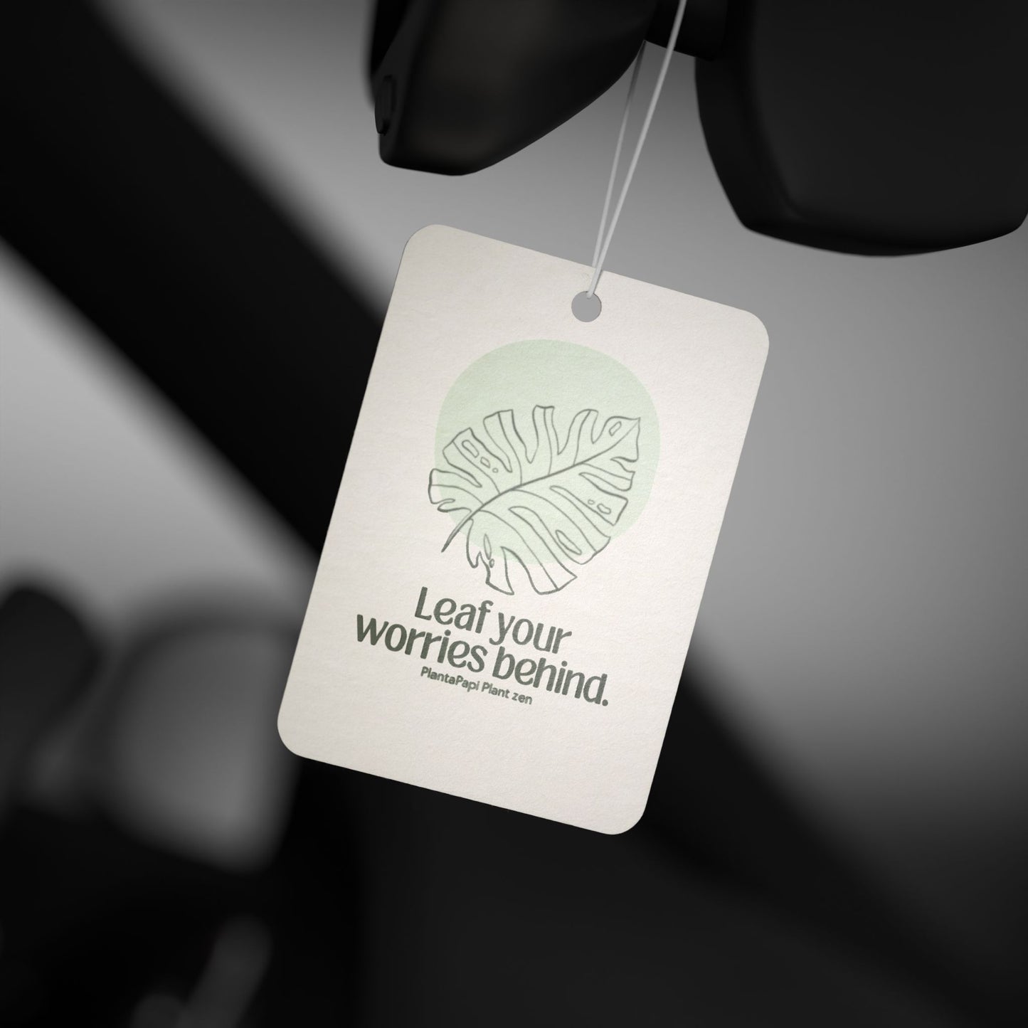 Leaf your worries behind Car Air Freshener