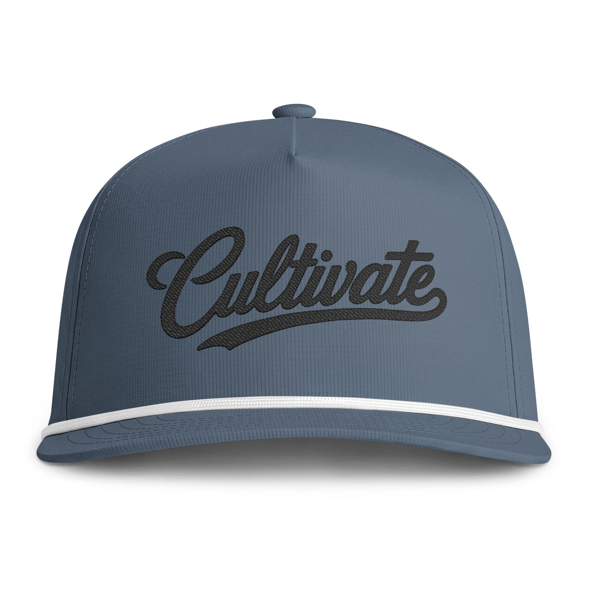 Cultivate Rope-Trim Cap — Sunwashed Vintage Trucker Hat