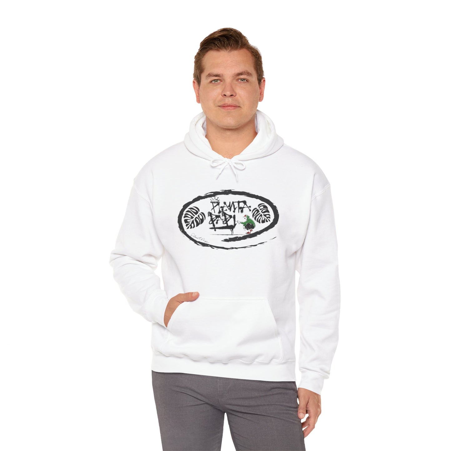 Planta Papi Monstera Grafitti hoodie.