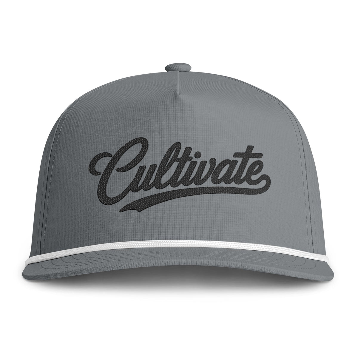 Cultivate Rope-Trim Cap — Sunwashed Vintage Trucker Hat