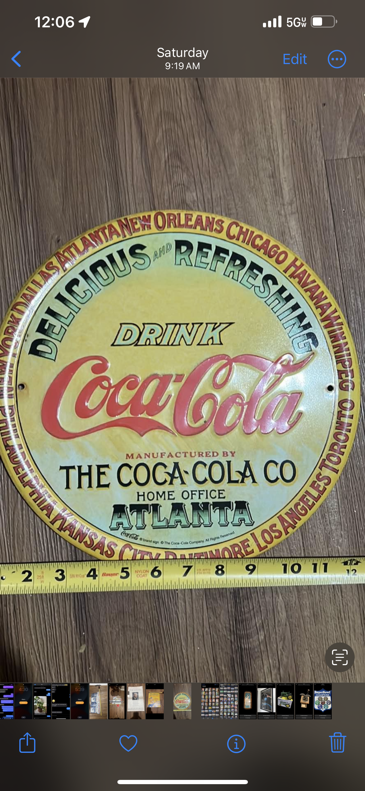 Coca Cola Vintage Sign